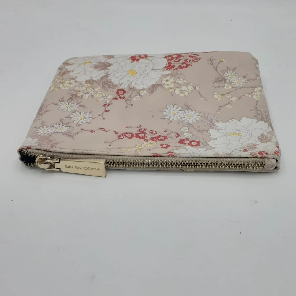 Big Buddha Wild Flowers Floral Cosmetics Travel Bag.